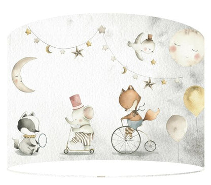 Kinderlamp Circus Nacht voor babykamer of kinderkamer