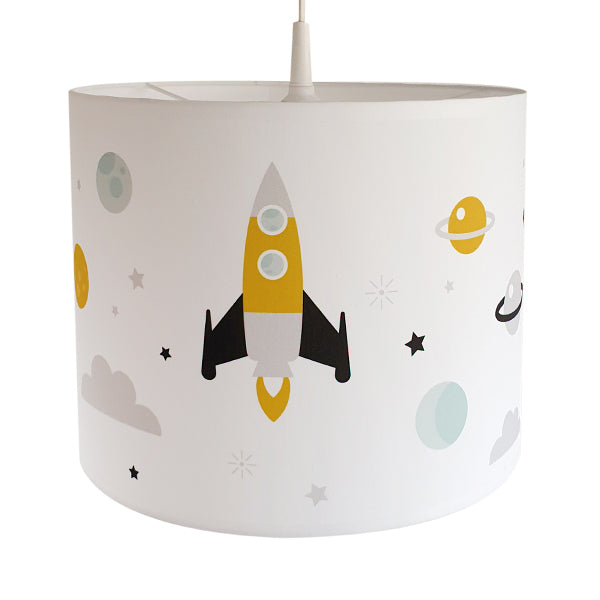 Kinderkamer lamp ruimte - wit