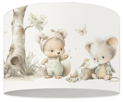 Kinderlamp Kleine Bosvriendjes voor babykamer of kinderkamer