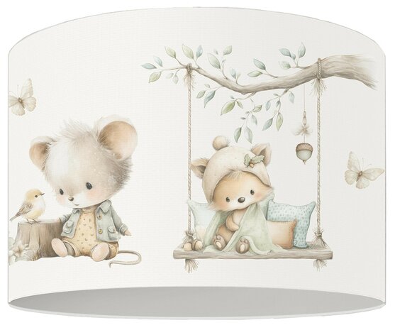 Kinderlamp Kleine Bosvriendjes voor babykamer of kinderkamer