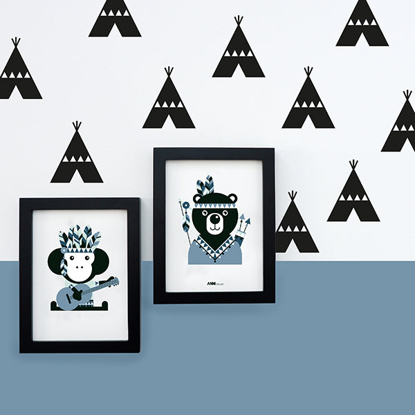 Muurstickers Tipi tenten
