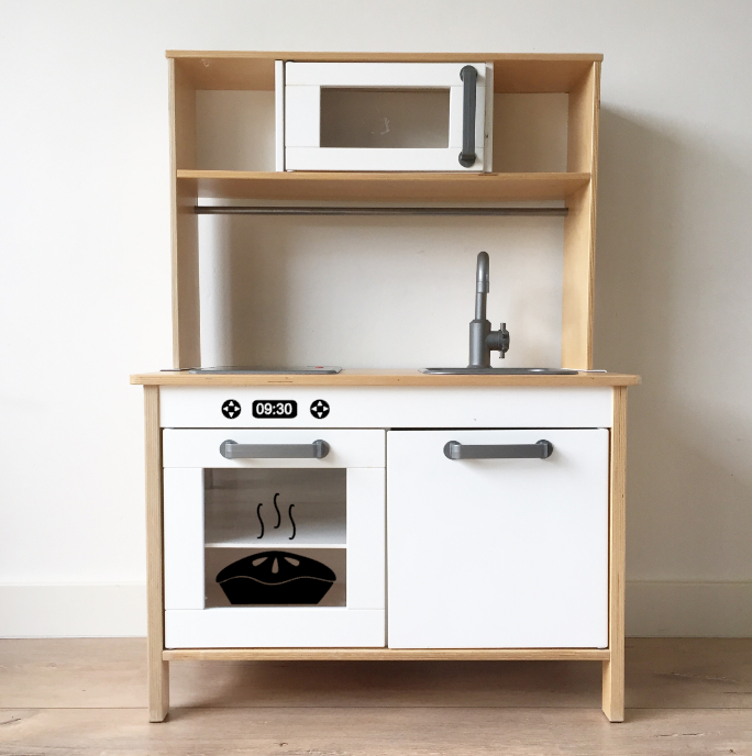 Ikea keukentje sticker oven