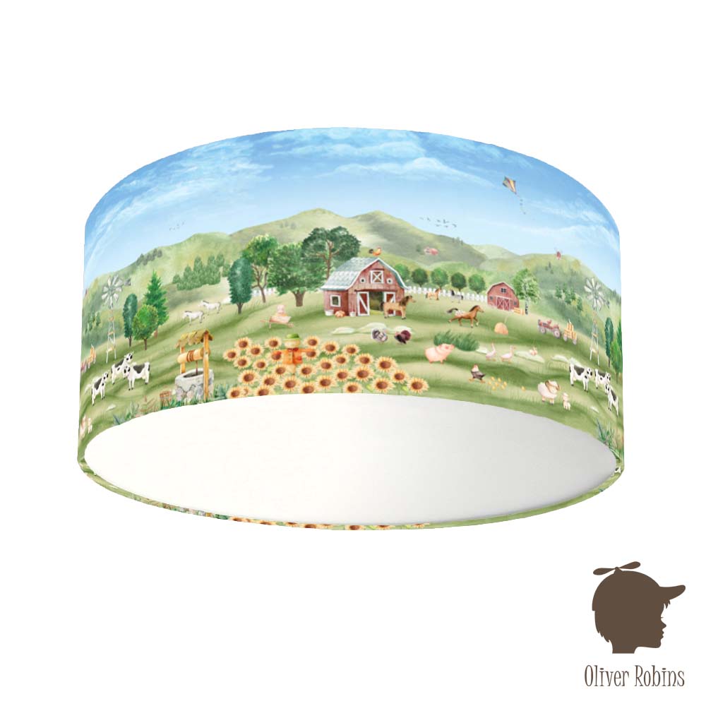 Plafondamp Farm Joy kinderkamer - Oliver Robins