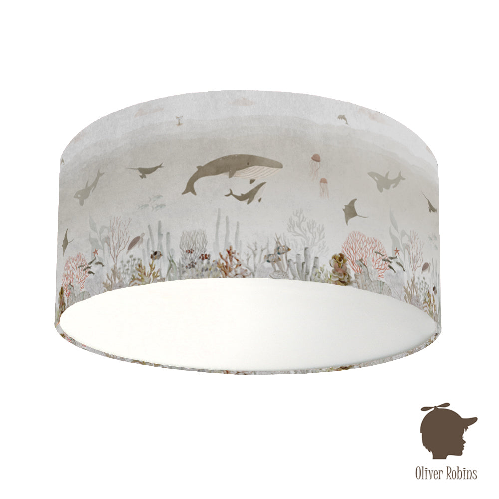 Plafondamp Sensational Sea beige kinderkamer - Oliver Robins