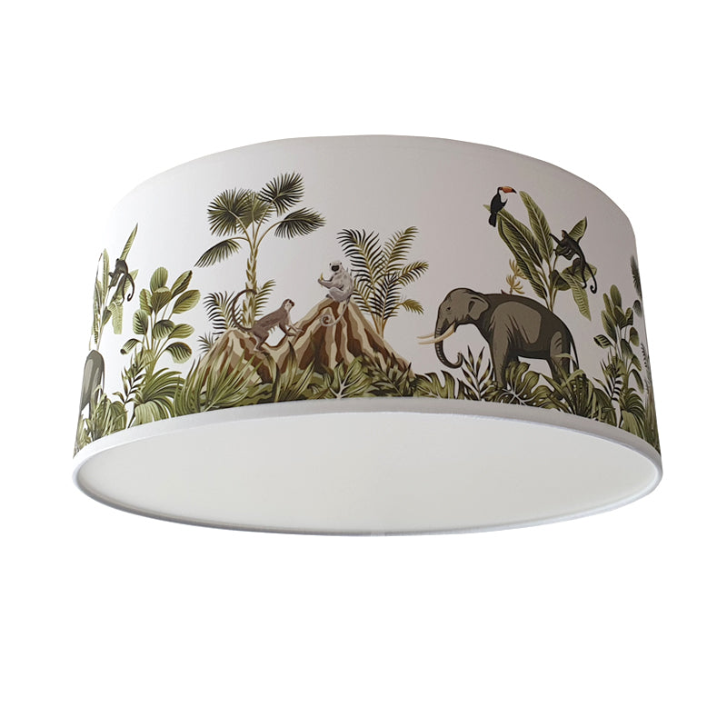 Plafondlamp jungle kinderkamer