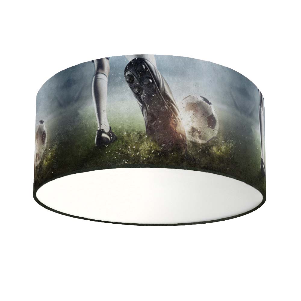 Plafondlamp voetbal kinderkamer licht