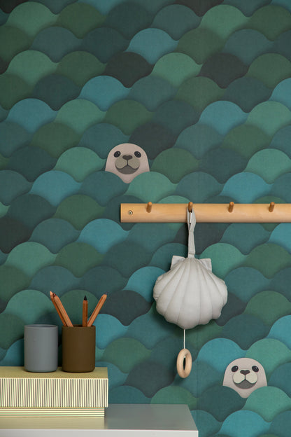 Zeehonden behang