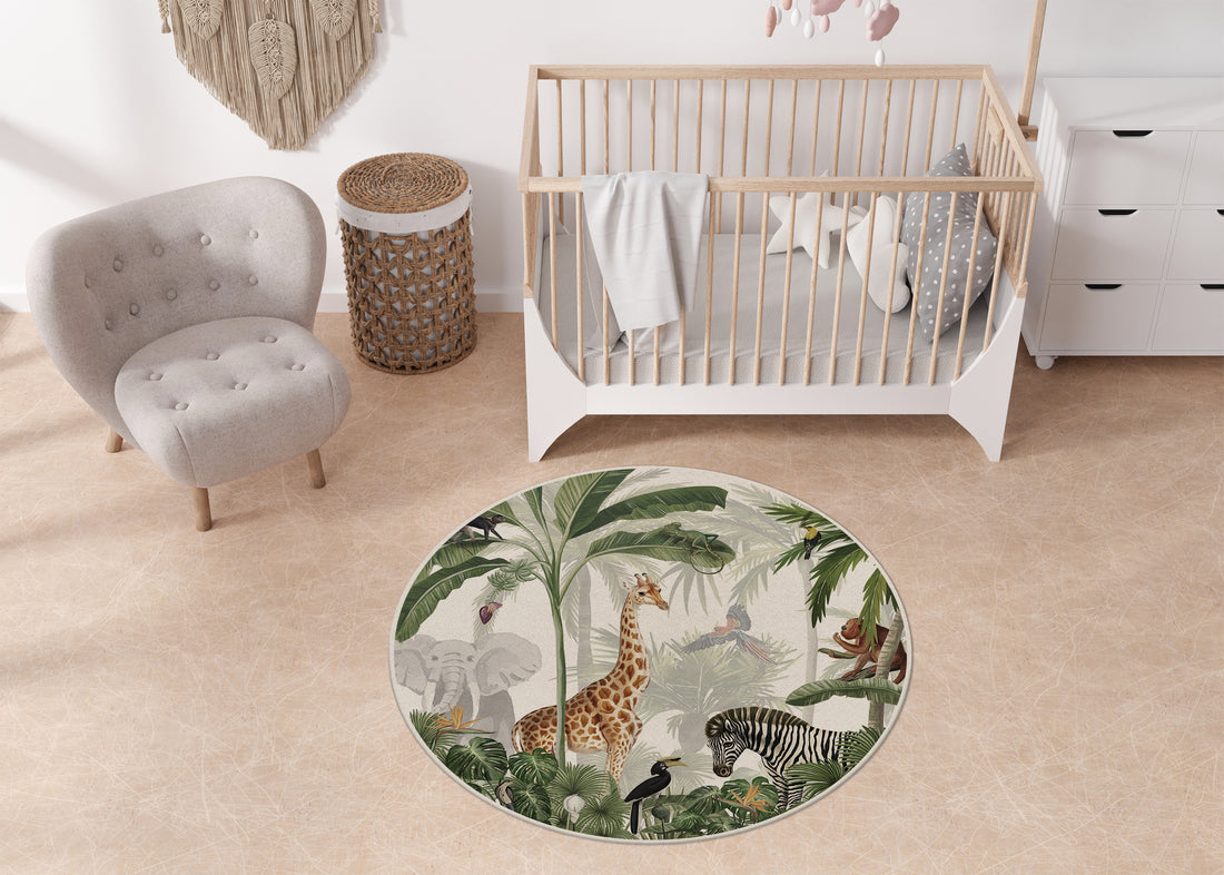 Vloerkleed Jungle Jive kinderkamer - Kikki Belle