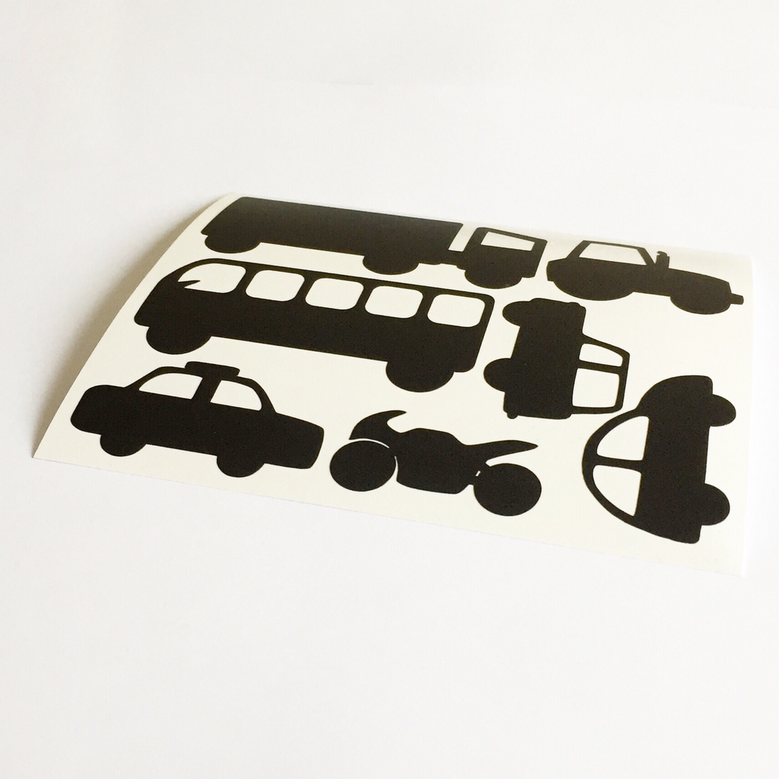 Auto stickers uitbreidingsset voor autobaan stickers | kleur naar keuze