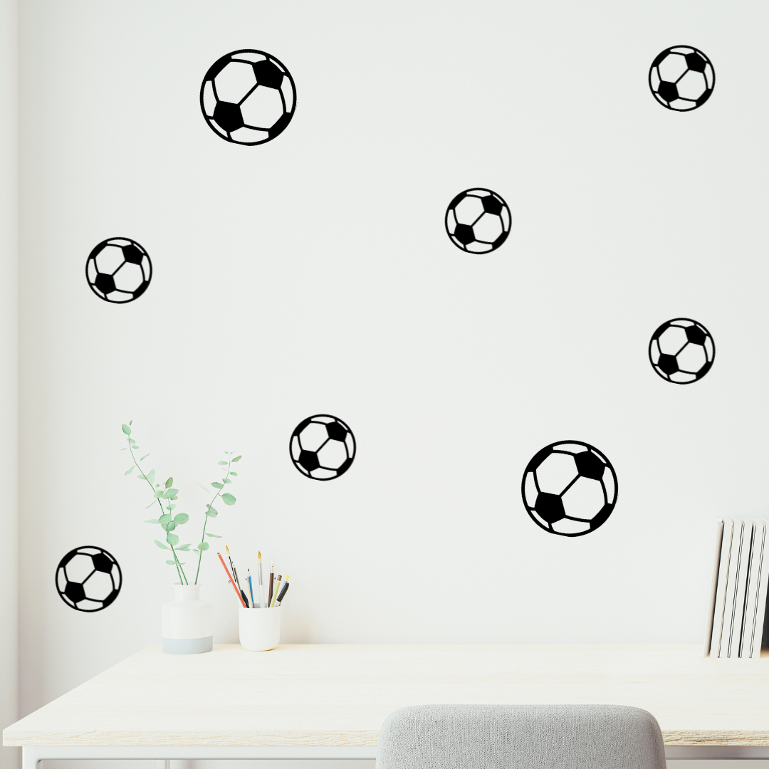 Voetbal muurstickers