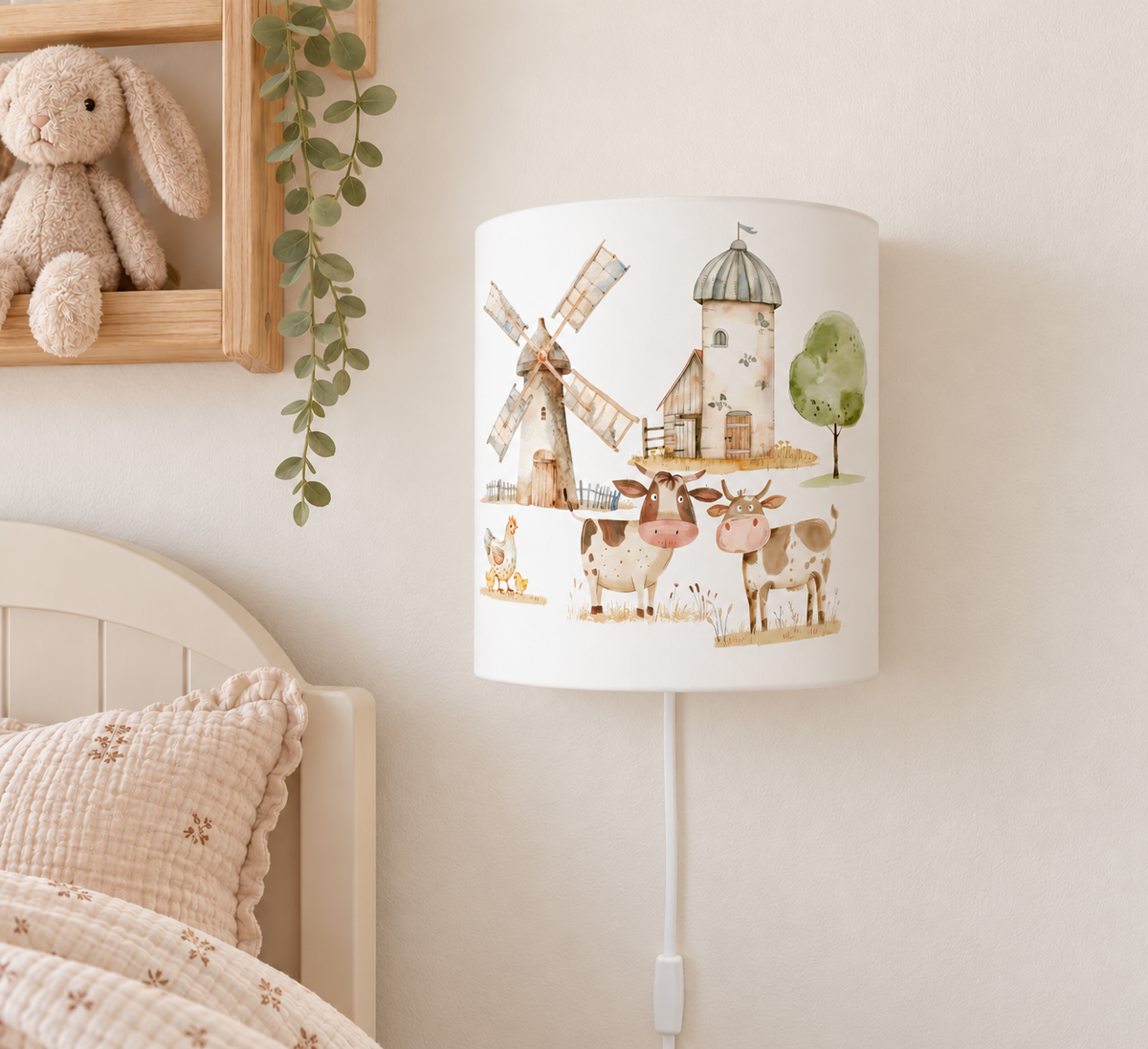 Wandlamp Boerderij kinderkamer