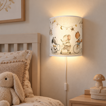 Wandlamp Circus babykamer