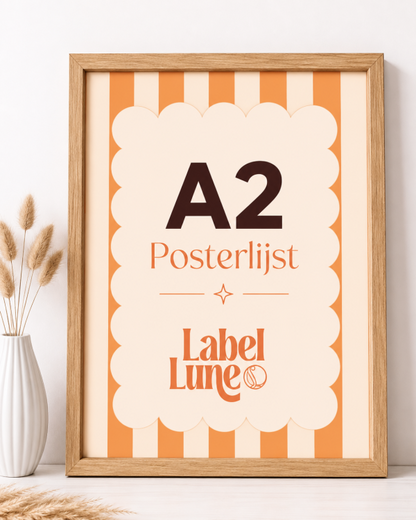 Leeuw Lio poster voor de kinderkamer