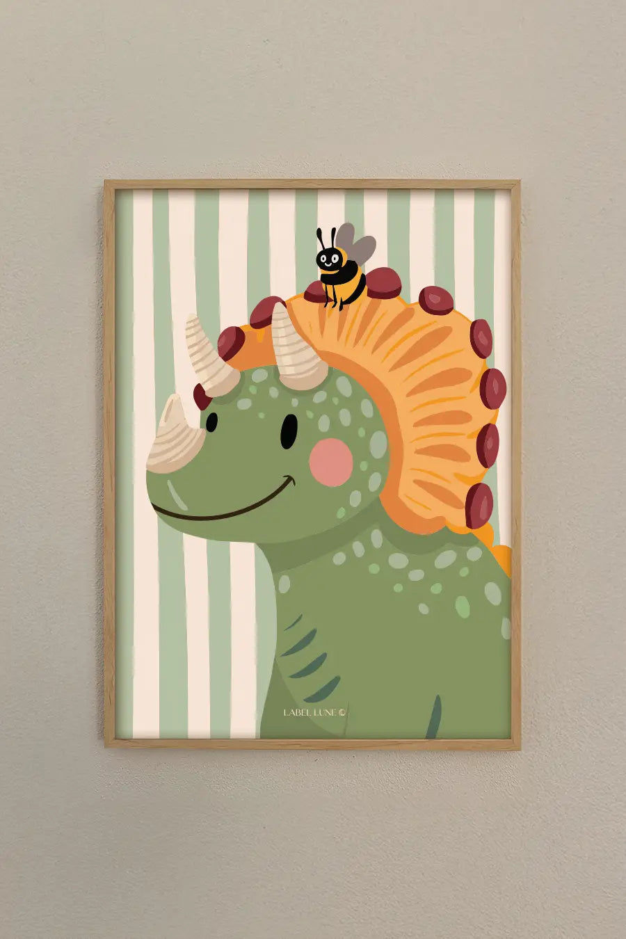 Dino Levi poster voor de kinderkamer