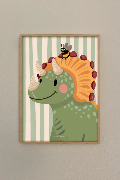 Dino Levi poster voor de kinderkamer