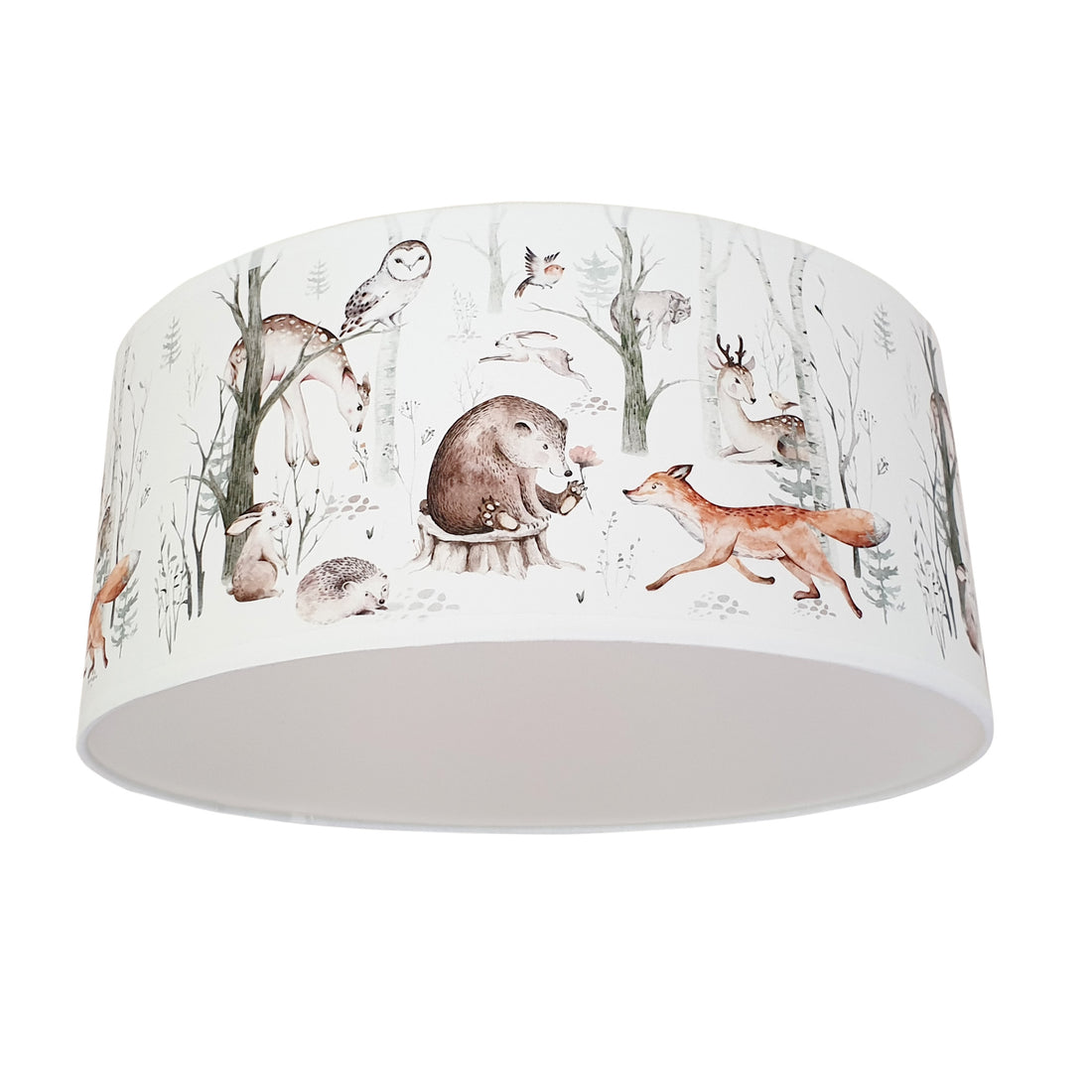 Plafondlamp bosdieren babykamer