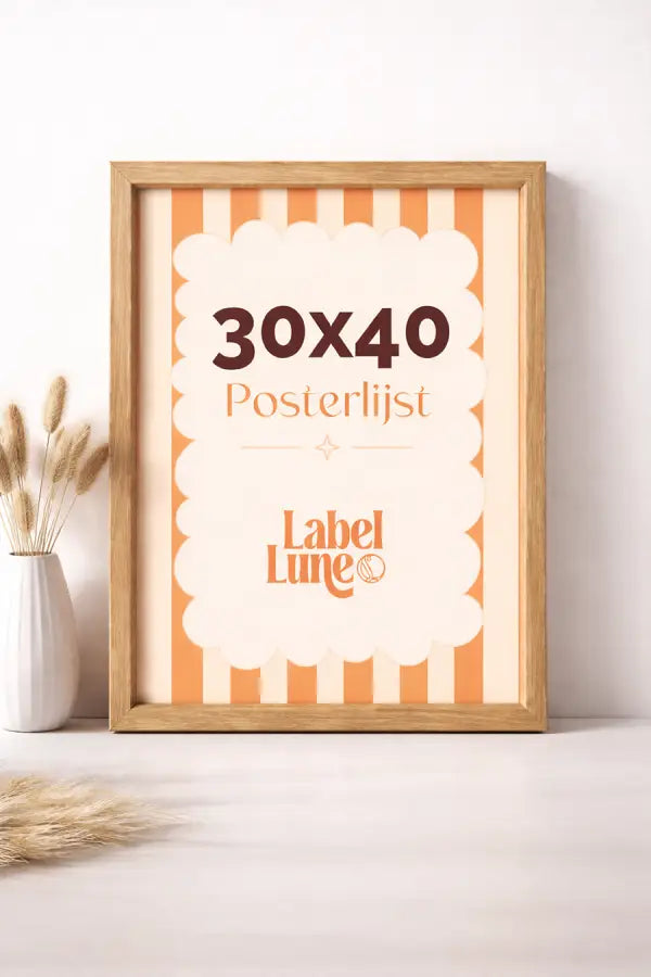 Leeuw Lio poster voor de kinderkamer