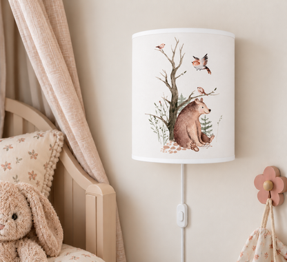 Wandlamp kinderkamer Beer Forest Friends