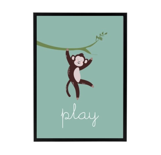 Poster jungle kamer - play