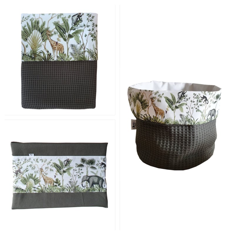 Babykamer aankleding en decoratie set - Jungle