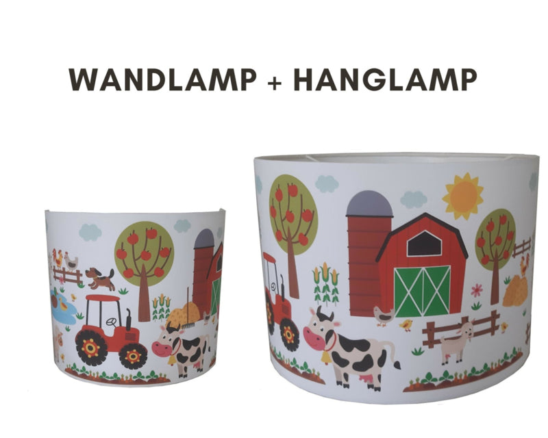 Boerderij kamer lampen set kinderkamer