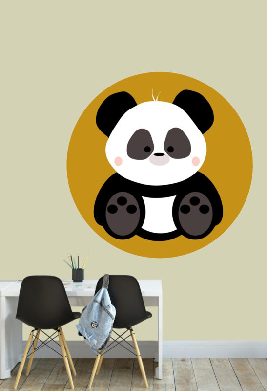 Muursticker panda - kinderkamer