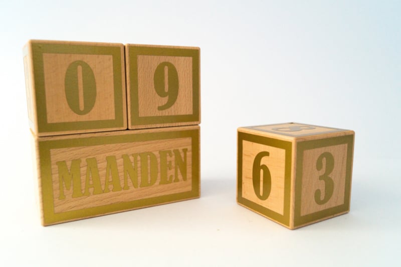 Mijlpaalblokken goud