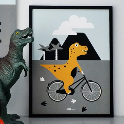 Poster Dino kamer - dinosaurus kinderkamer