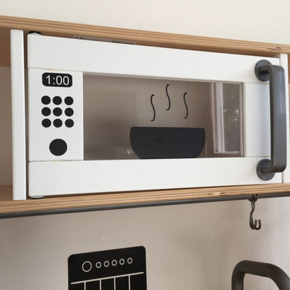 Ikea keukentje stickers magnetron + oven