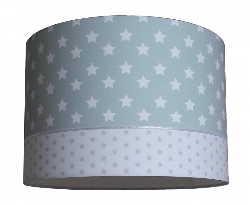 Lamp babykamer mint mintgroen met sterren