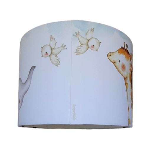 Lamp kiekeboe met lieve dieren - babykamer