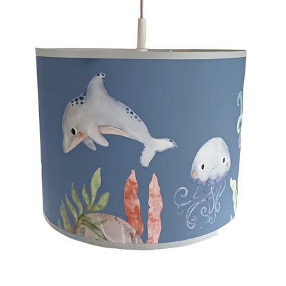 Lamp kinderkamer onderwater wereld - blauw