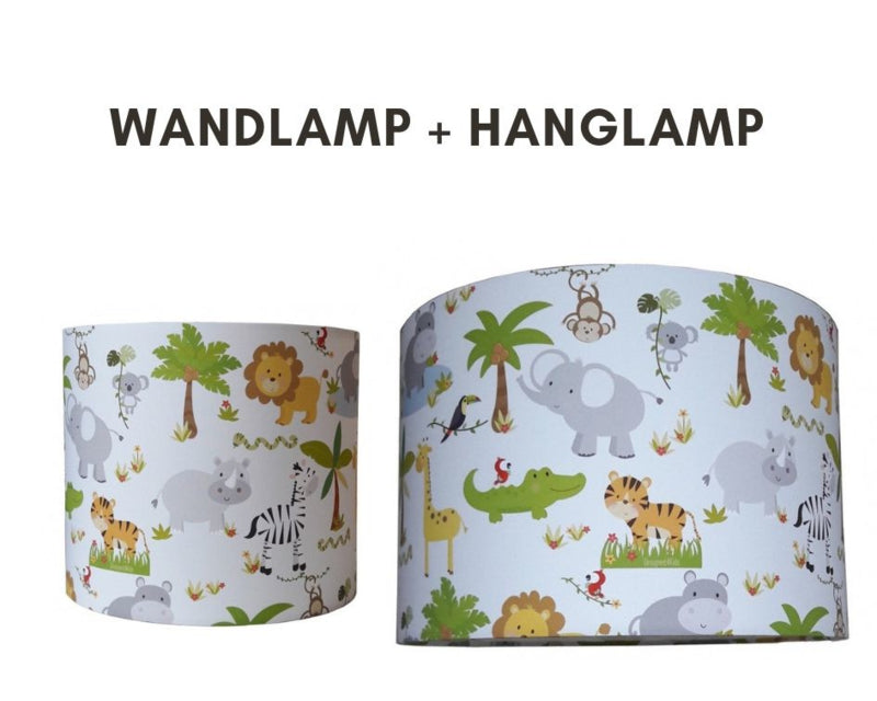 Jungle kamer lampen set kinderkamer