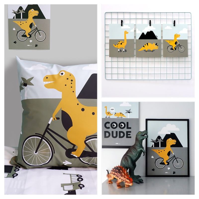 Kinderkamer aankleding en decoratie set - Dinosaurus kamer