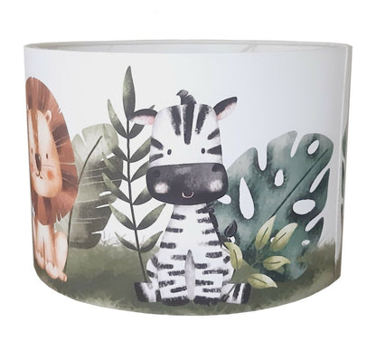 jungle lamp kinderkamer babykamer met safari dieren