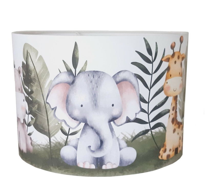 jungle lamp kinderkamer babykamer met safari dieren